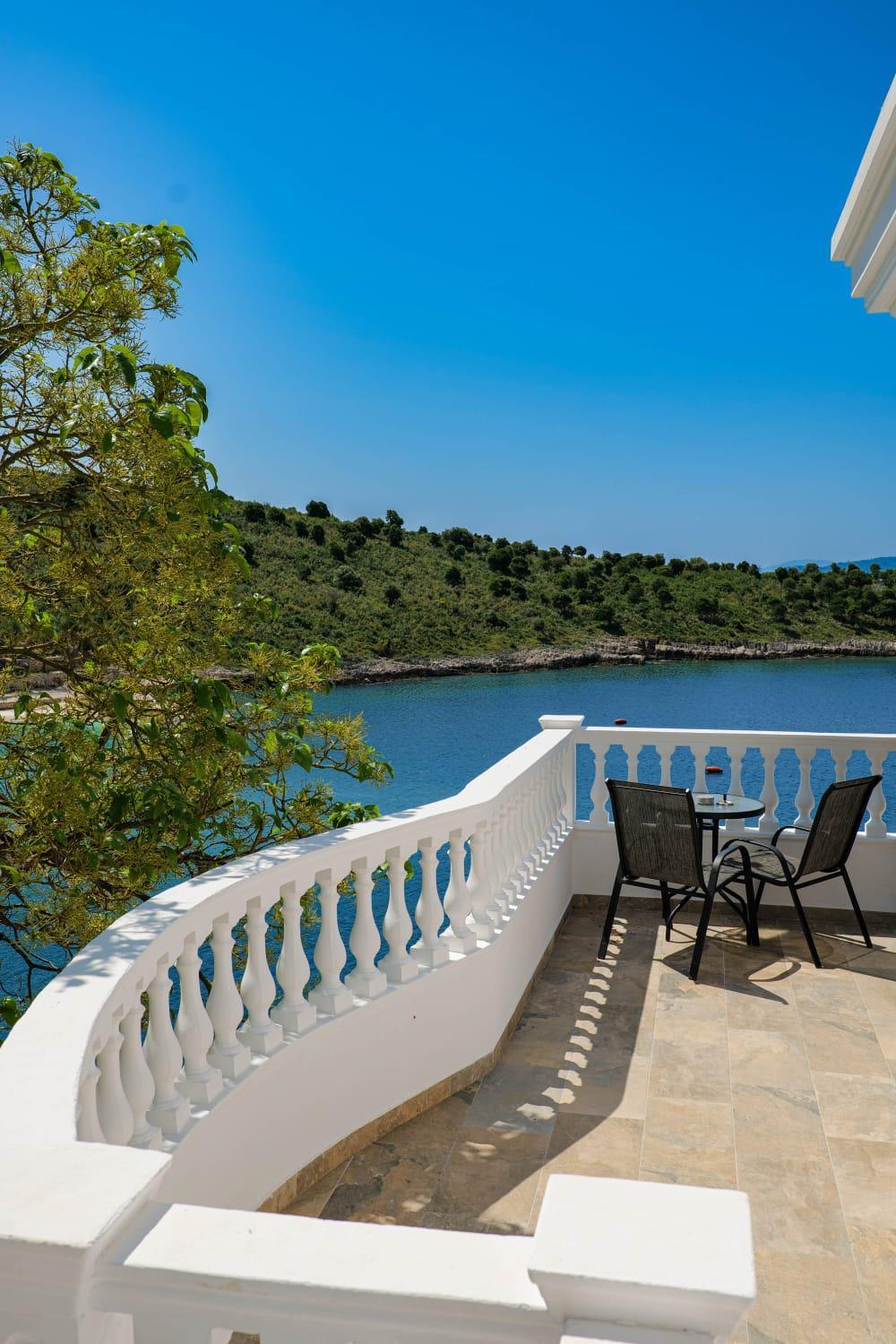 Luxury Villa Alisja Sarande With Private Beach Szoba fotó